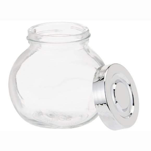 IKEA RAJTAN Spice jar, Glass, Aluminum Color 400.647.02, 1-Pack( 4-Count ),Clear - Picture 3 of 11